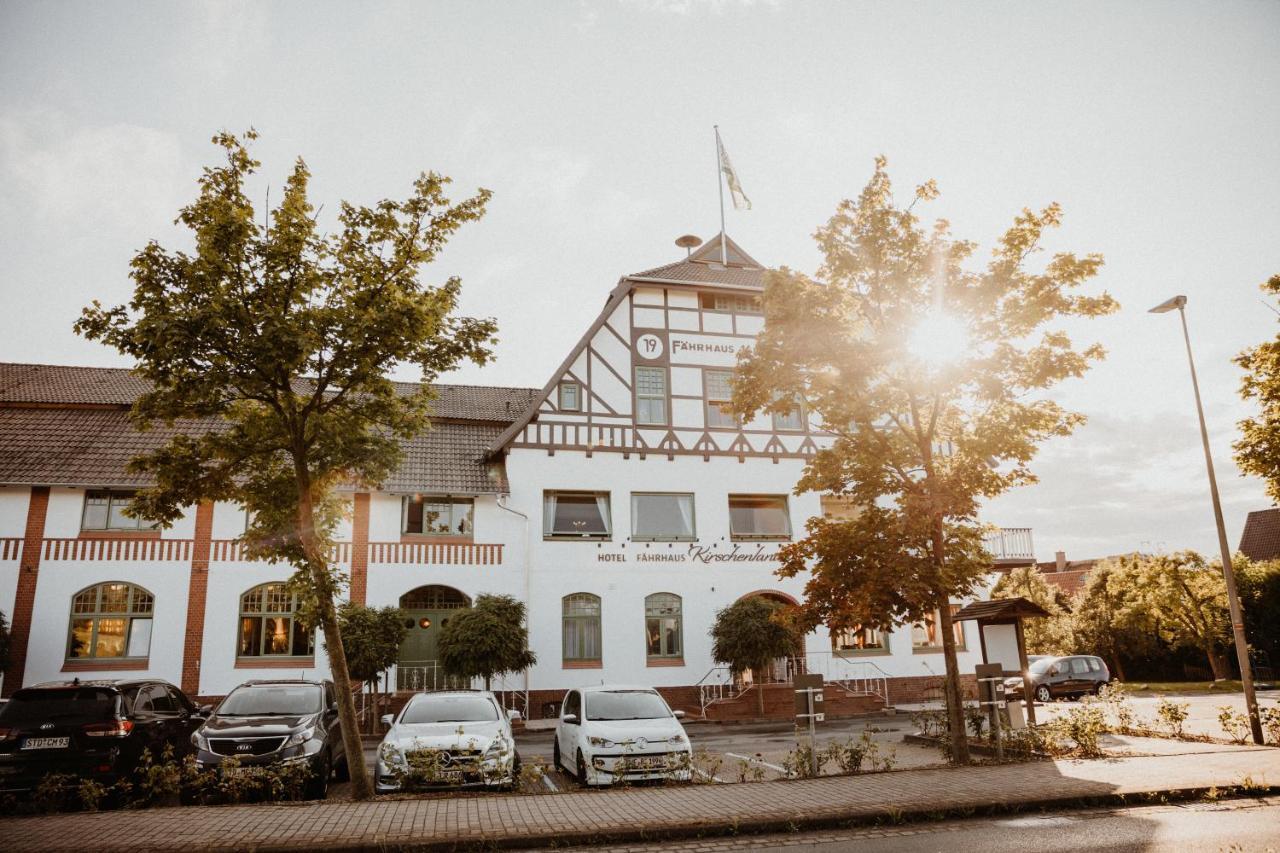 Faehrhaus Kirschenland Hotel Jork Buitenkant foto